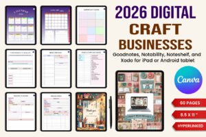 2026 Digital Planner for Craft Businesses