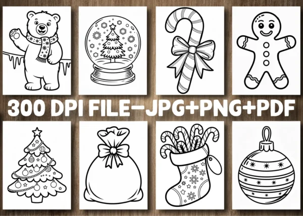 Bold and Easy Christmas Coloring Book Bold and Easy Christmas Coloring Book