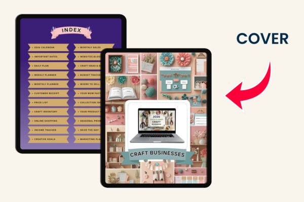 2026 Digital Planner for Craft Businesses 2026 Digital Planner for Craft Businesses