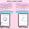 All-in-One Digital Planner Portrait Version 2025, 2026, 2027