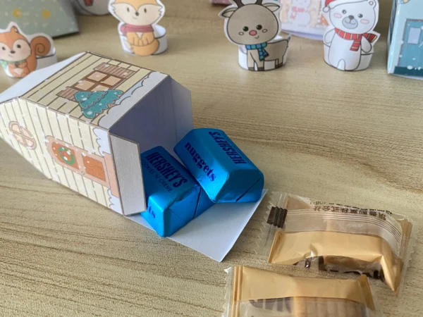 Christmas Village Advent Calendar Houses