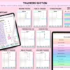 All-in-One Digital Planner Portrait Version 2025, 2026, 2027