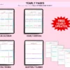 All-in-One Digital Planner Portrait Version 2025, 2026, 2027